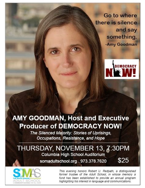 Maplewoodian.com: PODCAST - DEMOCRACY NOW JOURNALIST AMY GOODMAN - SEE ...