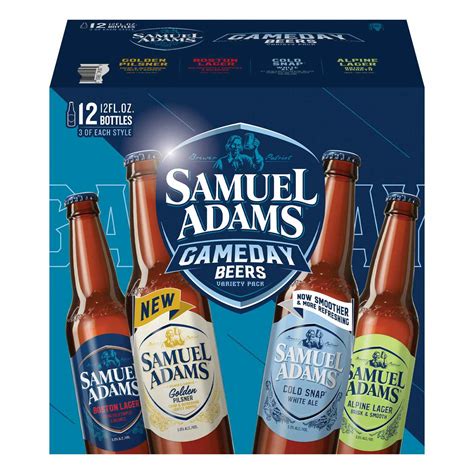 Samuel Adams Prime Time Seasonal Variety Beer 12 pk Bottles - Shop Beer ...