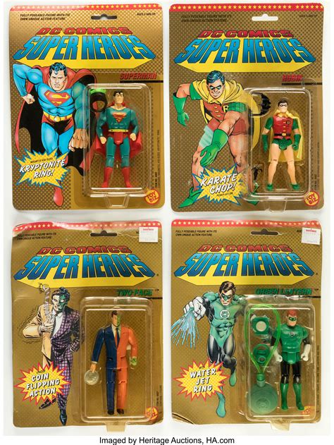 DC Comics Super Heroes Action Figures Group of 4 (DC, 1989).... | Lot ...