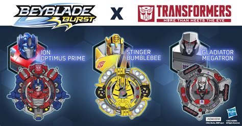 Bladers, ever wonder what Bumblebee, Megatron, and Optimus Prime would look like as Beyblade ...