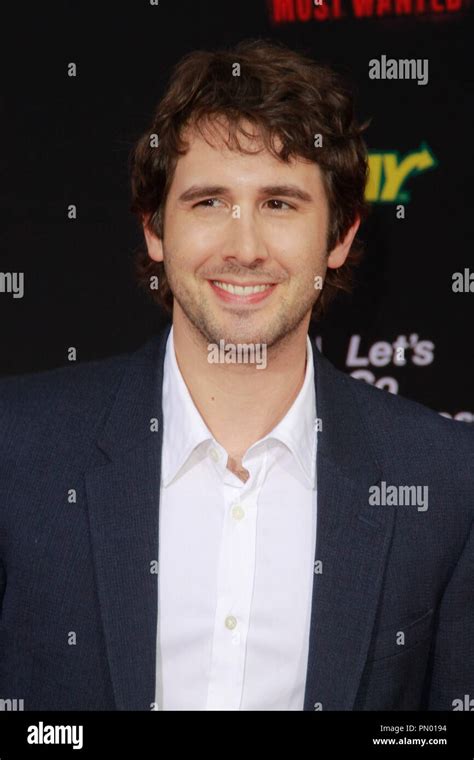 Josh Groban at the Disney's World Premiere of "Muppets Most Wanted." Arrivals held at El Capitan ...