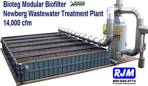 Waste Water Treatment Plant Odor Control Biofilters