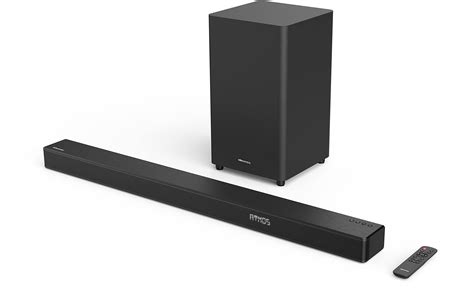 Buy Hisense HS312 3.1ch Sound Bar with Wireless Subwoofer, 300W, Dolby Atmos, 4K Pass-Through ...