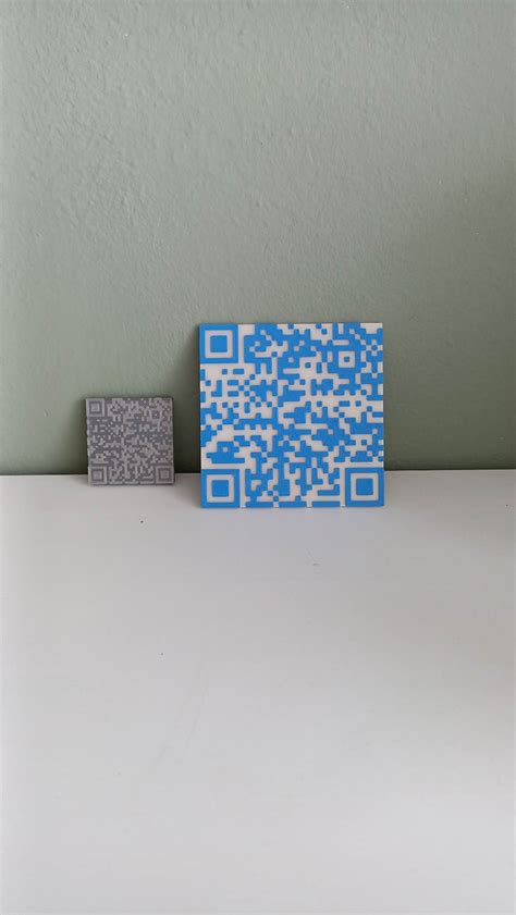 QR Rick Roll plate by Dalibor Svoboda | Download free STL model | Printables.com