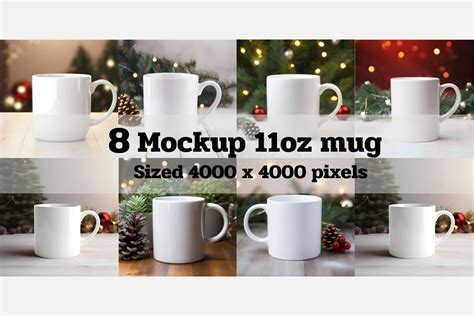 8 Mockup 11oz Mug Graphic by kitten999 · Creative Fabrica