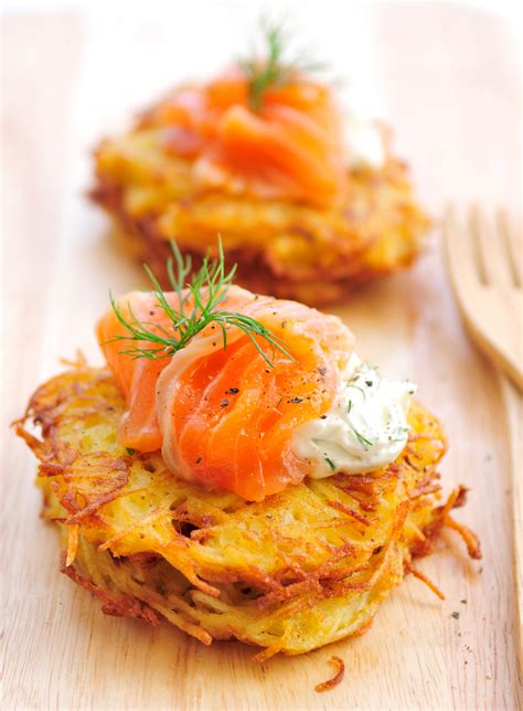 Smoked Salmon Rösti - DOM International