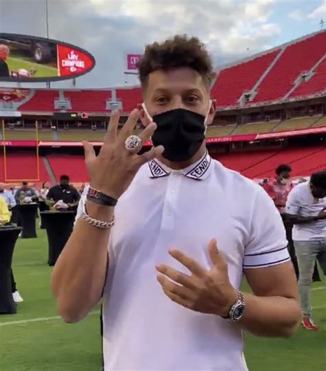 Simply Super: Patrick Mahomes gets Super Bowl ring and his girlfriend ...