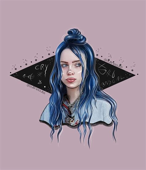 45+ Cartoon Wallpaper Cartoon Billie Eilish Background