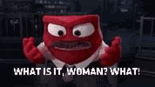 What Is It Woman Inside Out Anger GIF | GIFDB.com