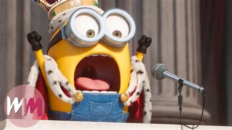 Top 10 Funniest Minions Moments - YouTube