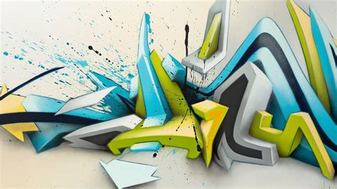 #Daim #graffiti #3D #abstract #1080P #wallpaper #hdwallpaper #desktop ...