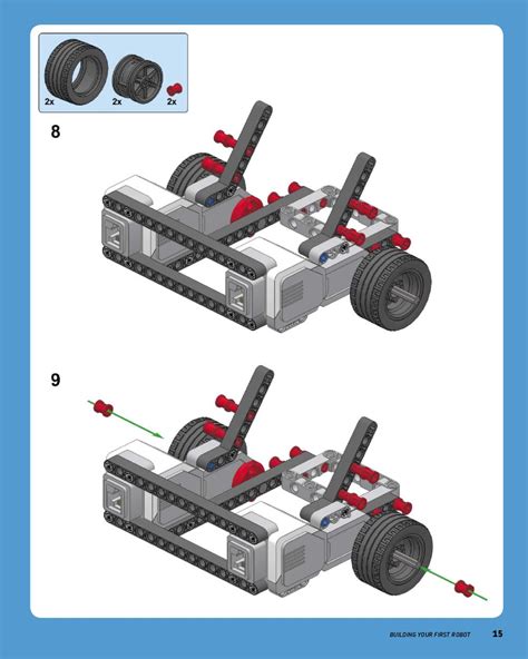 Step-by-step building instructions for a simple and sturdy LEGO ...