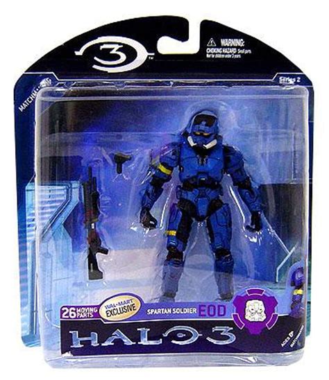 McFarlane Toys Halo 3 Series 2 Spartan Soldier EOD Exclusive 5 Action ...