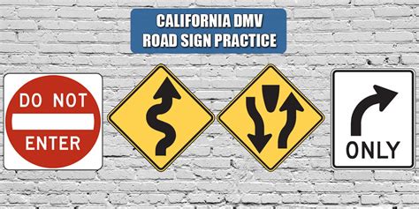 California Road Signs And Meanings