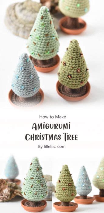 5 Christmas Tree Free Amigurumi Pattern Ideas - Carolinamontoni.com