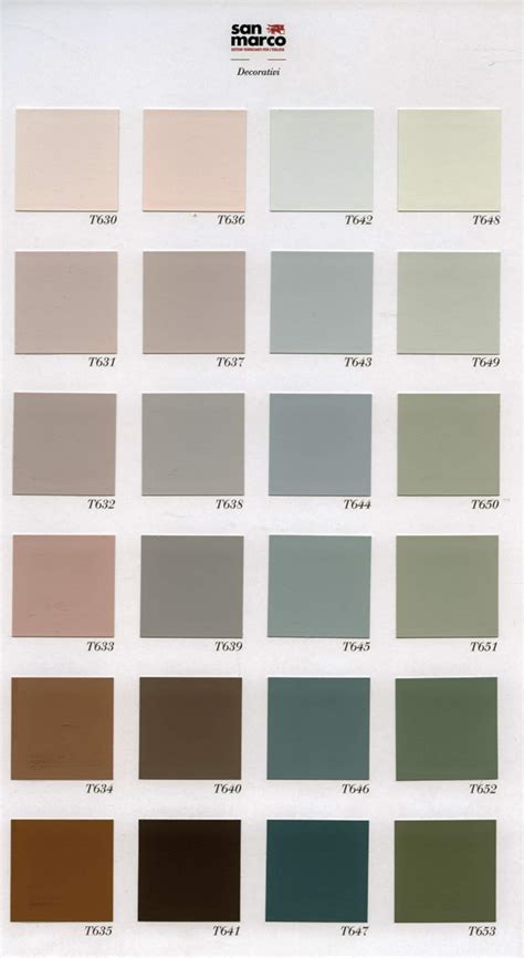 Valspar Venetian Plaster Color Chart