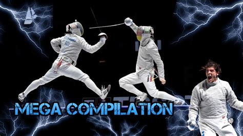 Counter Riposte Mega Compilation [Sabre Fencing] - YouTube