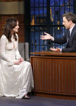 Dakota Johnson on Late Night with Seth Meyers -02 | GotCeleb