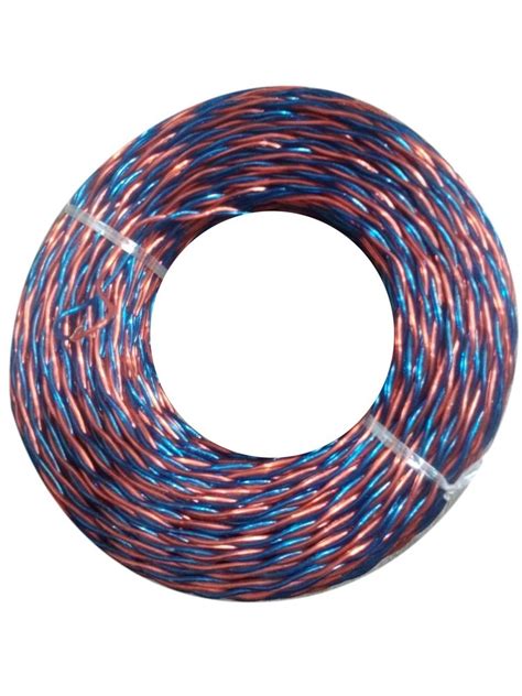 Red And Blue 75mm Flexible Wire, For Electrical, 2 Core at Rs 440/roll ...