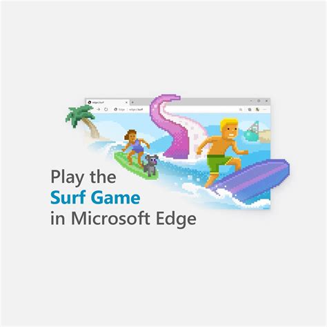 Microsoft Edge Has A Surfing Game That Is More Complex Than Chrome's Dinosaur Game | Eyerys