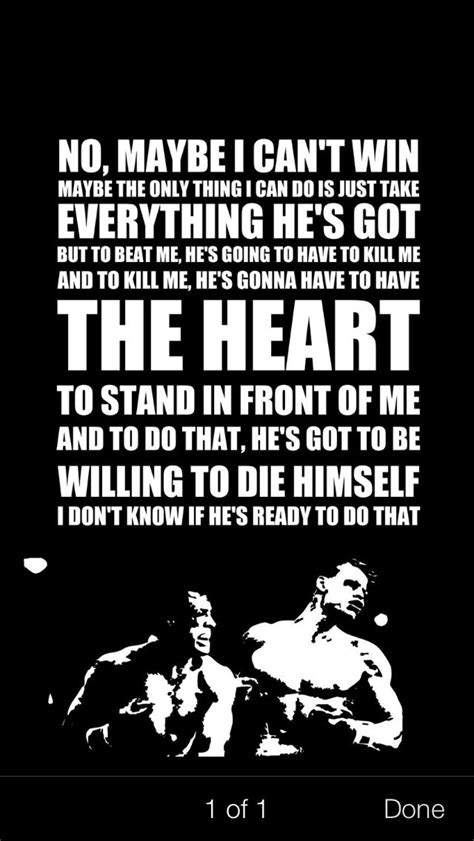 Rocky 4 to Adrian | Rocky quotes, Rocky balboa quotes, Inspirational ...