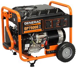 Generac 5,500-Watt Gasoline Powered Portable Generator-5939 - The Home ...