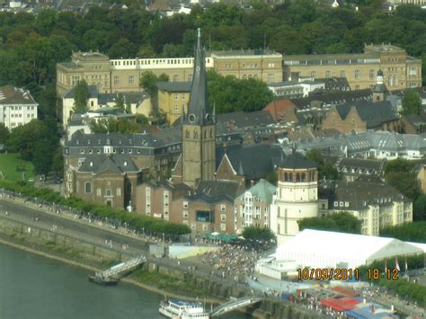 The Altstadt is one of the 49 boroughs of Düsseldorf, Germany; it ...