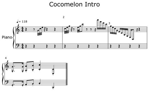 Cocomelon Piano Notes