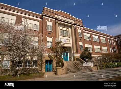 Neoclassical style Lord Byng High School building in Vancouver, BC, Canada Stock Photo - Alamy