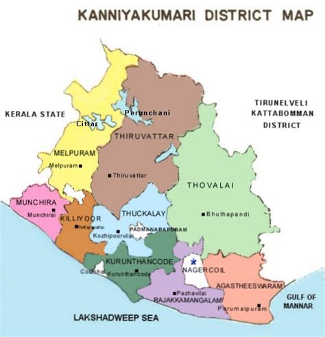 KANYAKUMARI ...A Must Visit Place Once in LIFETIME: Kanyakumari - Tour Map with all details ...