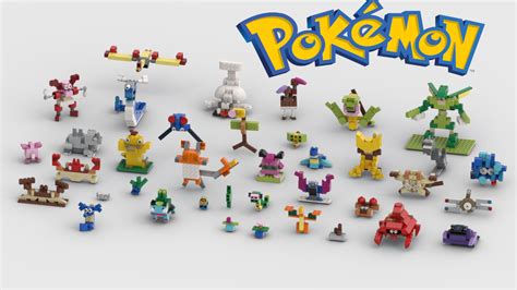 LEGO MOC Pokémon Collection of 38 (11005) by davidragon | Rebrickable - Build with LEGO