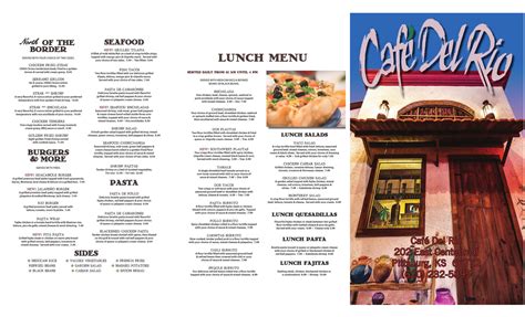 Cafe Del Rio menu in Joplin, Missouri, USA