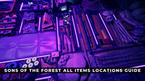 Sons of the Forest All Items Locations Guide - KeenGamer