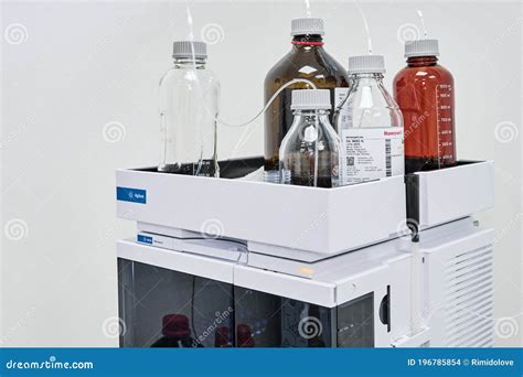 Mobile Phase With Different Organic Solvents For High Performance Liquid Chromatography On A ...