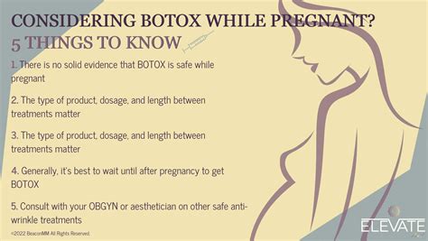 Is BOTOX Safe During Pregnancy | Elevate Med Spa