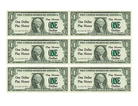 Dollar Bill Template Free. Royalty Free Stock Photos Image 1247348 - Free Printable Play Dollar ...