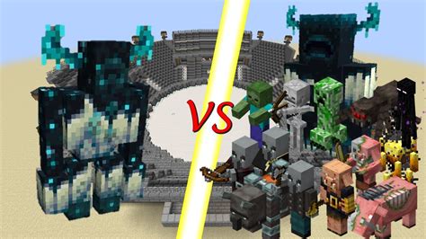 Like a Warden? Sculk Catalyst Golem vs All Mobs! Minecraft mob battle! - YouTube