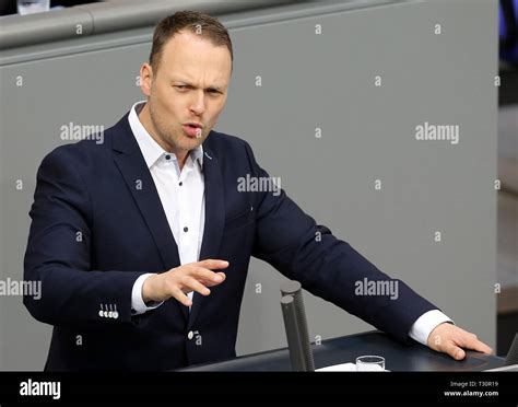 Berlin, Germany. 05th Apr, 2019. Kai Gehring (Bündnis90/Grüne) speaks in the German Bundestag ...