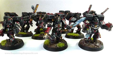 Blood Angels Death Company and Chaplain | The Painting Shop