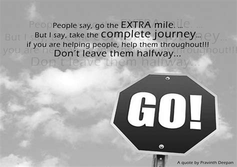 Going The Extra Mile Quotes. QuotesGram