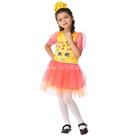 Halloween Costumes for Girls SpongeBob Girl Dress Cosplay Costume Set EK209 - SYGMALL