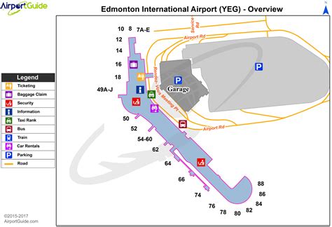 Edmonton - Edmonton International (YEG) Airport Terminal Maps ...