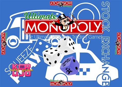 Ultimate Monopoly box cover art by jonizaak on DeviantArt