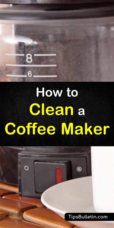 5 Powerful Ways to Clean a Coffee Maker | Cleaning hacks, Deep cleaning tips, Clean dishwasher