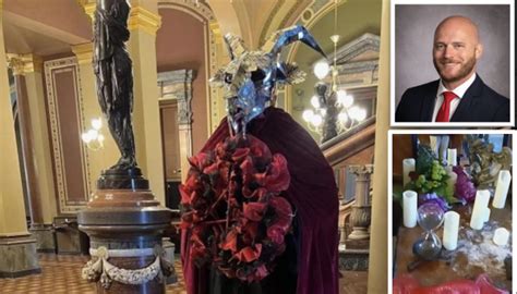 Satanic Statue in Iowa Capitol Gets Destroyed by Christian Veteran ...