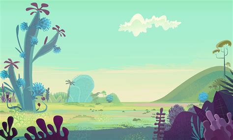 CARTOON BACKGROUNDS on Behance