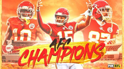 The AFC Super Bowl representatives. | Chiefs football, Chiefs wallpaper ...