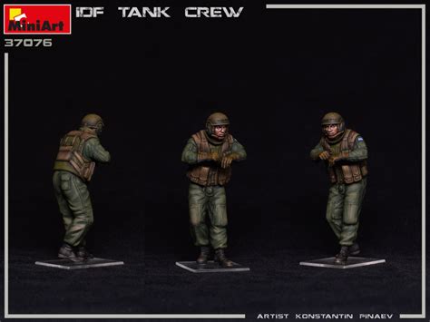 37076 IDF TANK CREW – Miniart