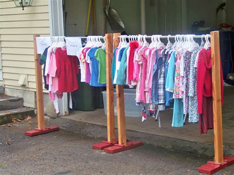 Home Daddy Creations, LLC rent HangOut™ clothes racks for garage, yard ...