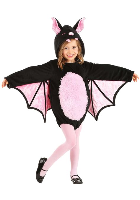 Pink Toddler Vampire Bat Costume